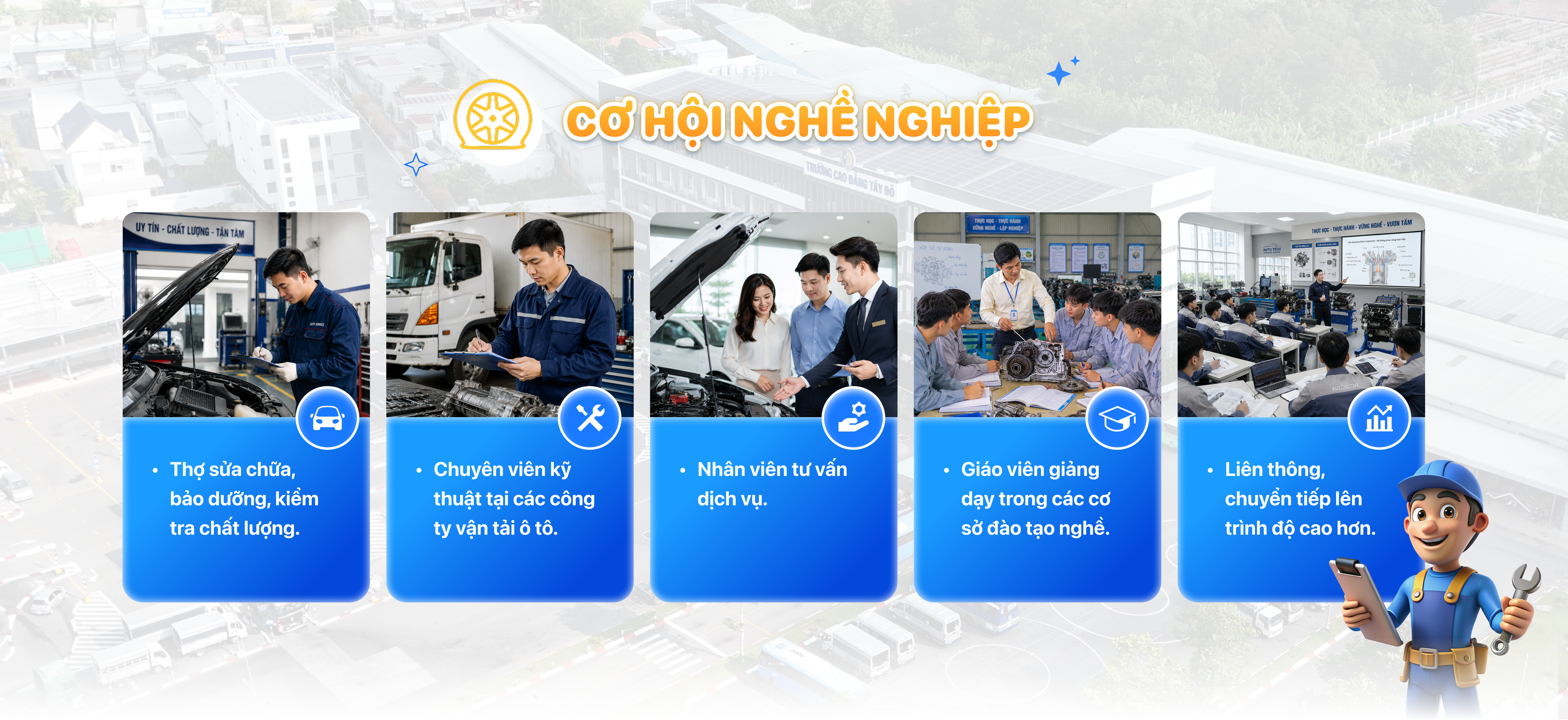 Tuyển sinh ng&agrave;nh C&ocirc;ng nghệ &Ocirc; t&ocirc; 2026