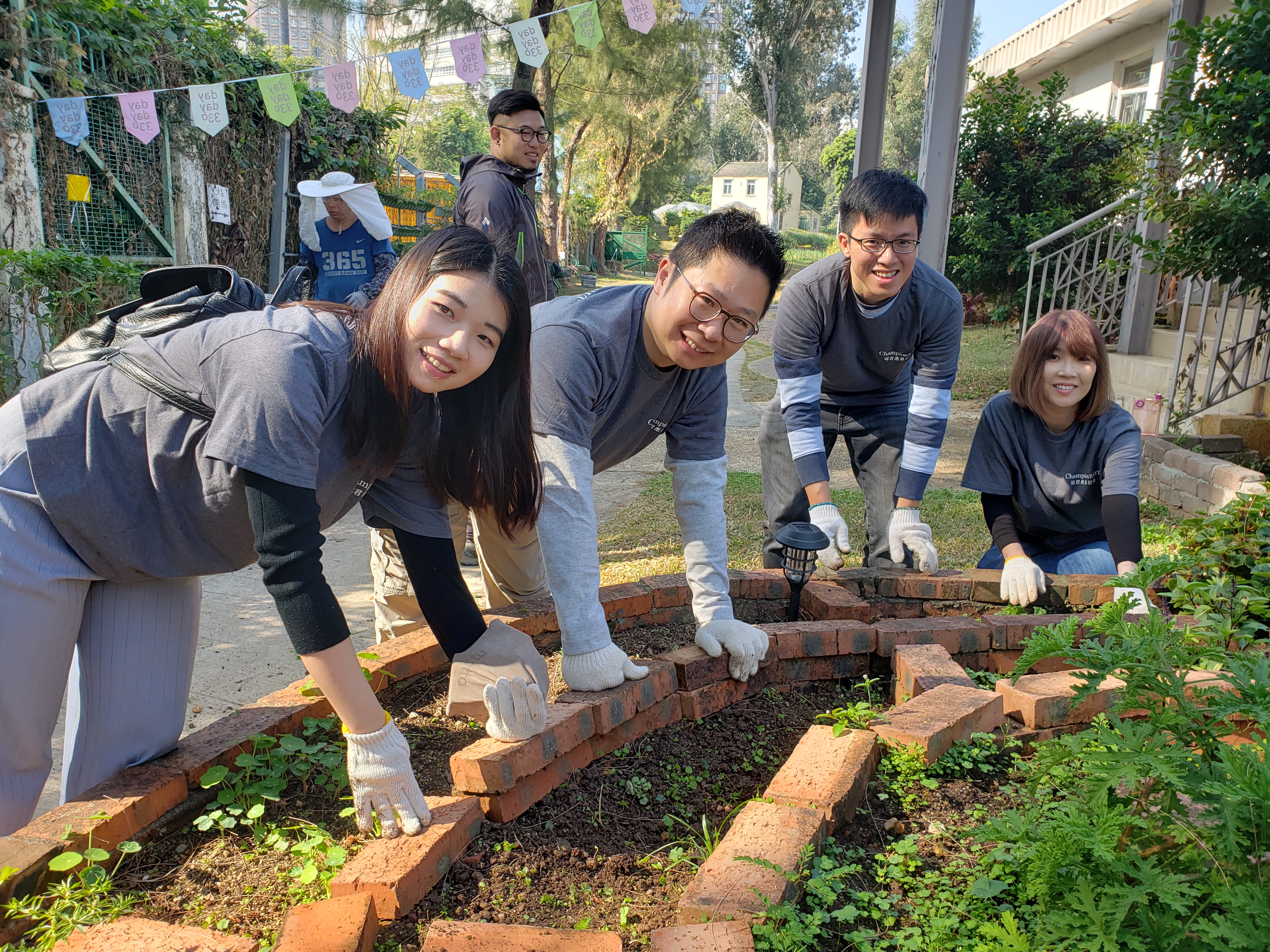 New Life Farm volunteering activity