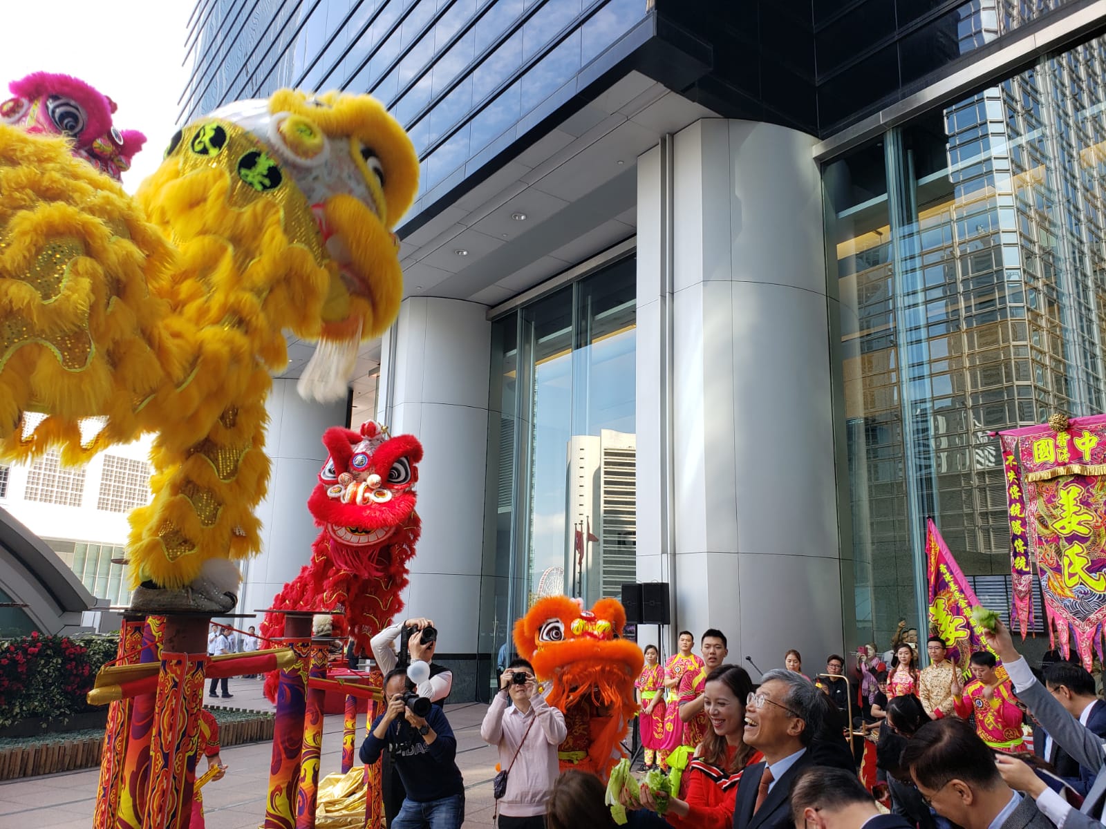 Chinese New Year lion dance