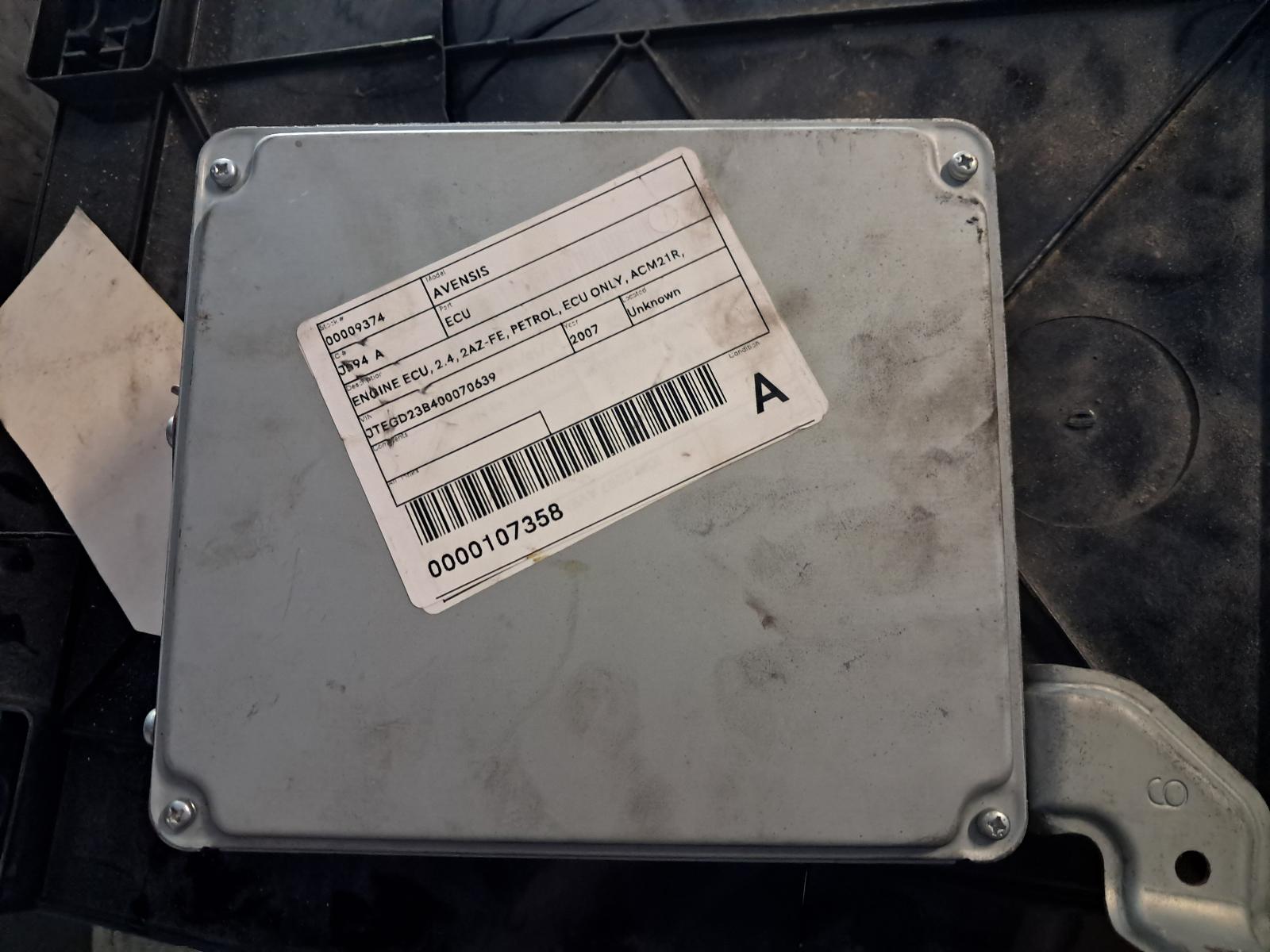 View Auto part Ecu Toyota Avensis 2007