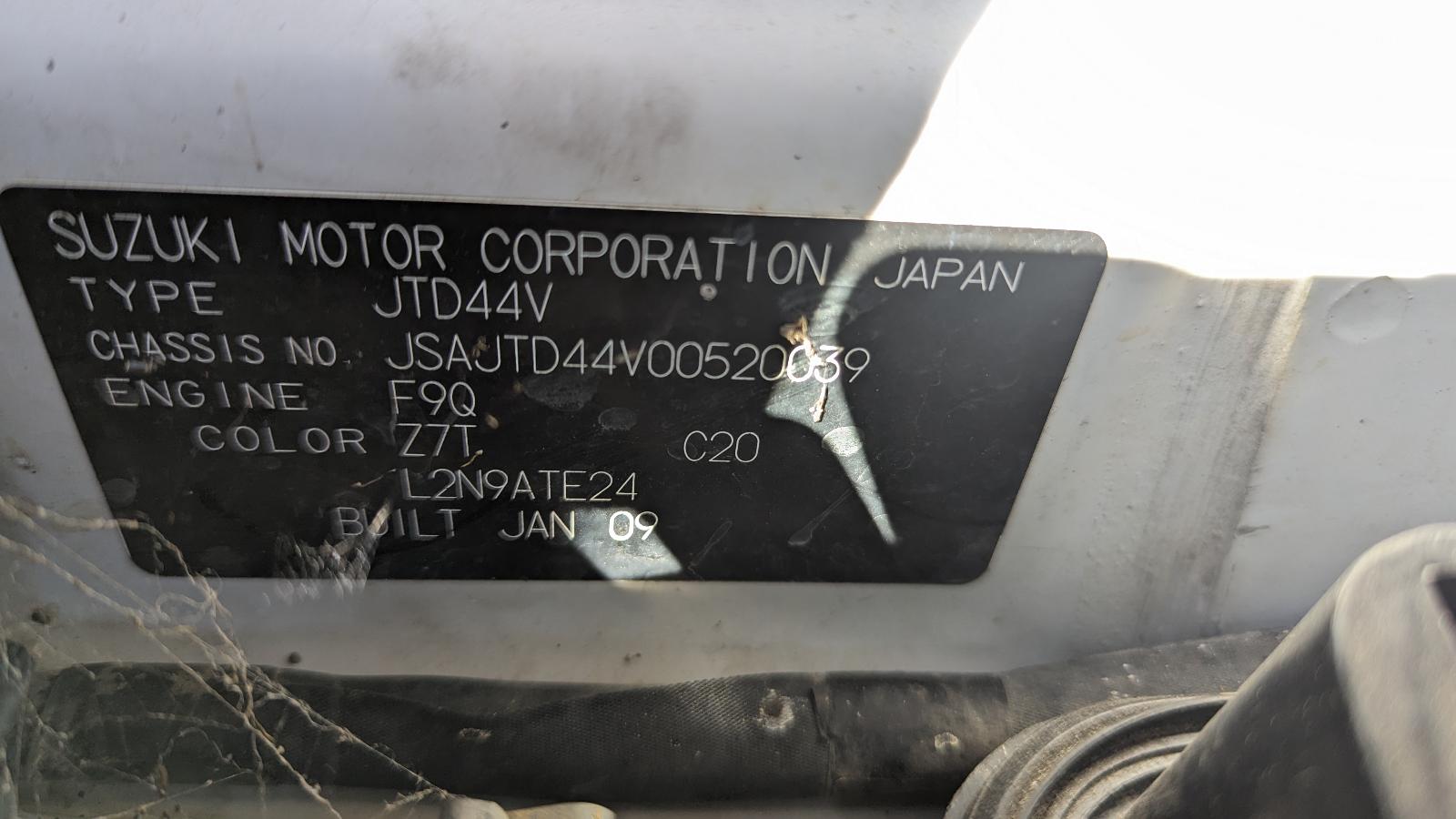 View Auto part Fuse Box Suzuki Vitara 2009