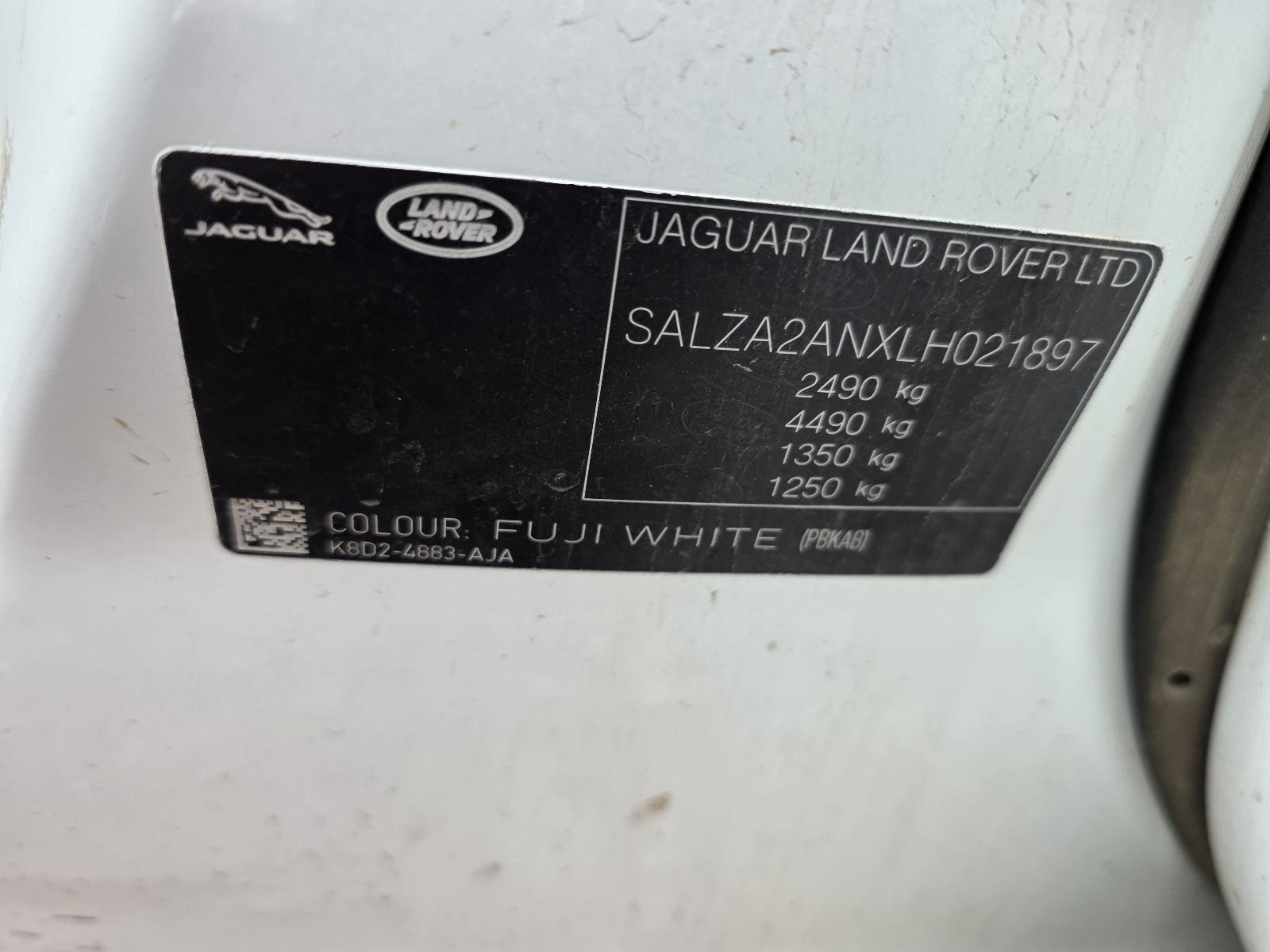 2019 Land Rover Rangerover Evoque High Voltage Battery View Auto part High Voltage Battery Land Rover Rangerover Evoque 2019