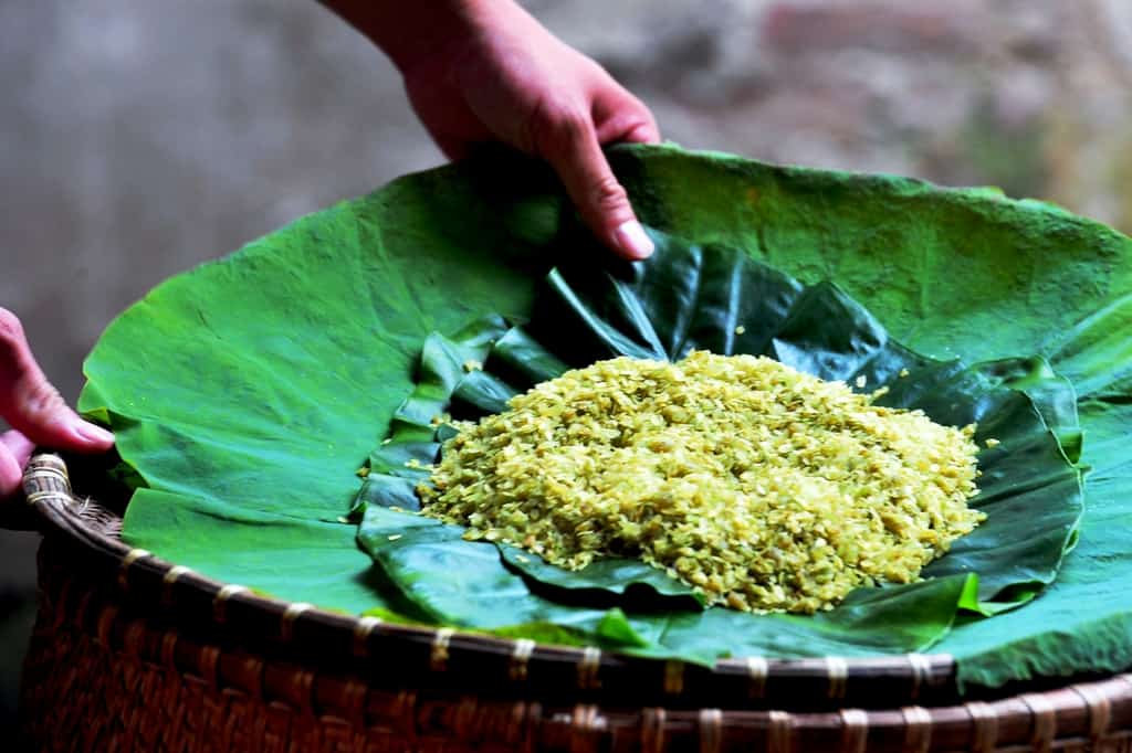 cốm làng vòng - ẩm thực hà nội