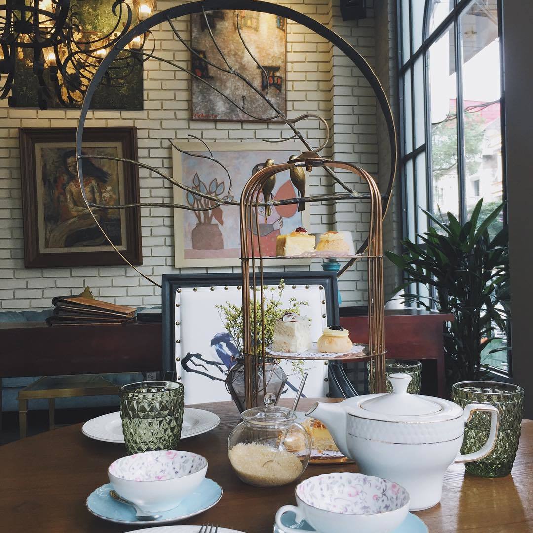 Những quán trà chiều sang chảnh ở Hà Nội 34