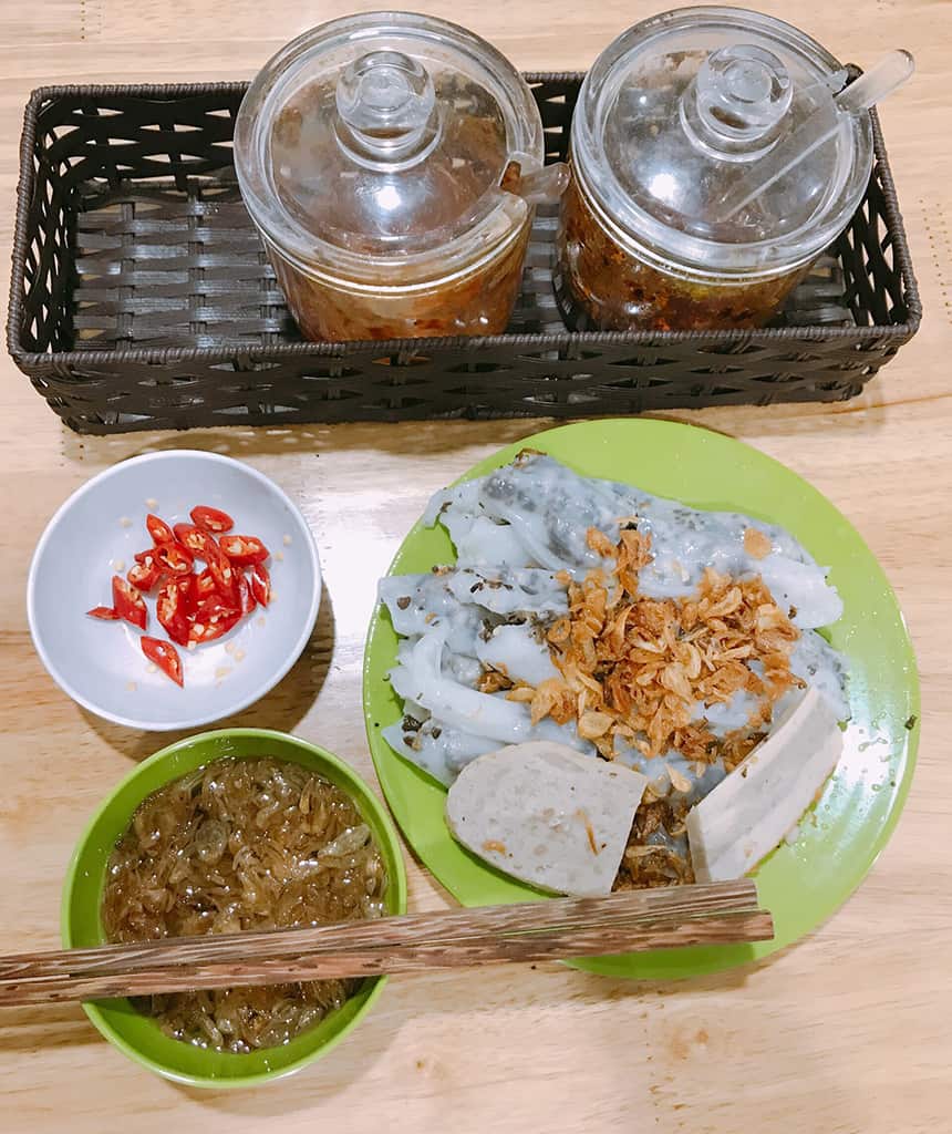bánh cuốn – bún riêu ở 195 Đội Cấn - quán ăn đêm Hà Nội