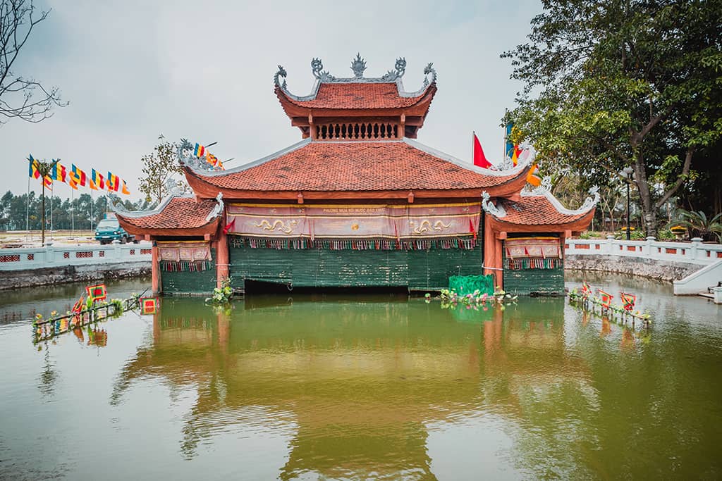 múa rối nước hà nội-làng nghề đào thục truyền thống