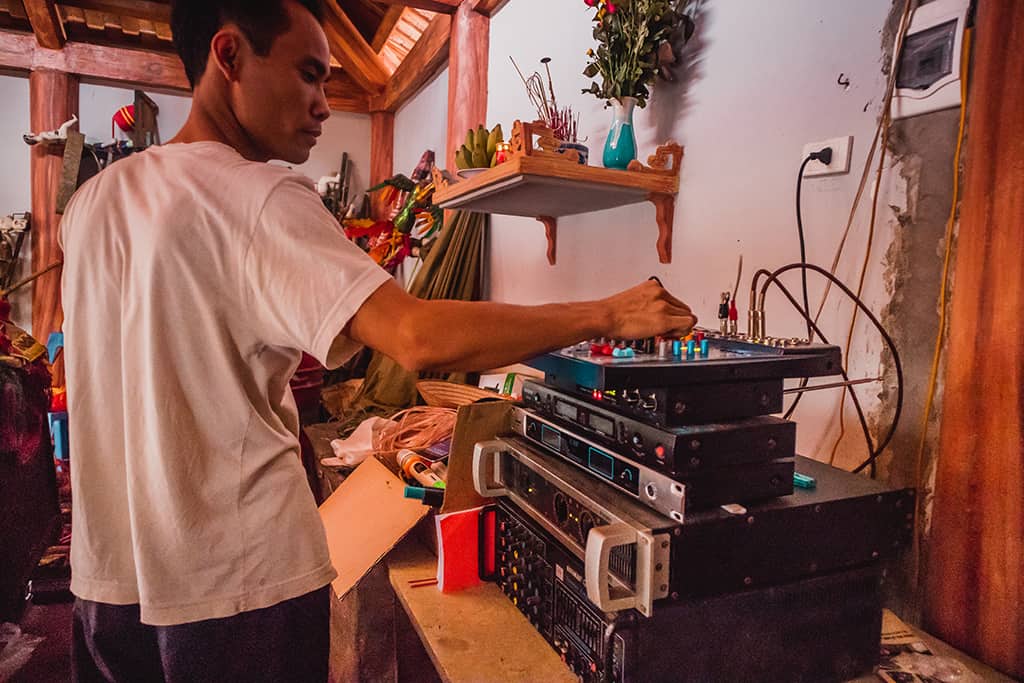 múa rối nước hà nội-làng nghề đào thục truyền thống