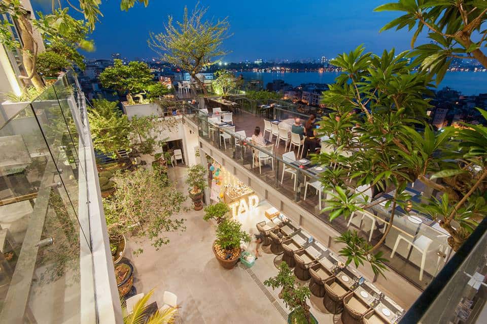 6 Degrees Café - Quán cà phê đẹp Hà Nội