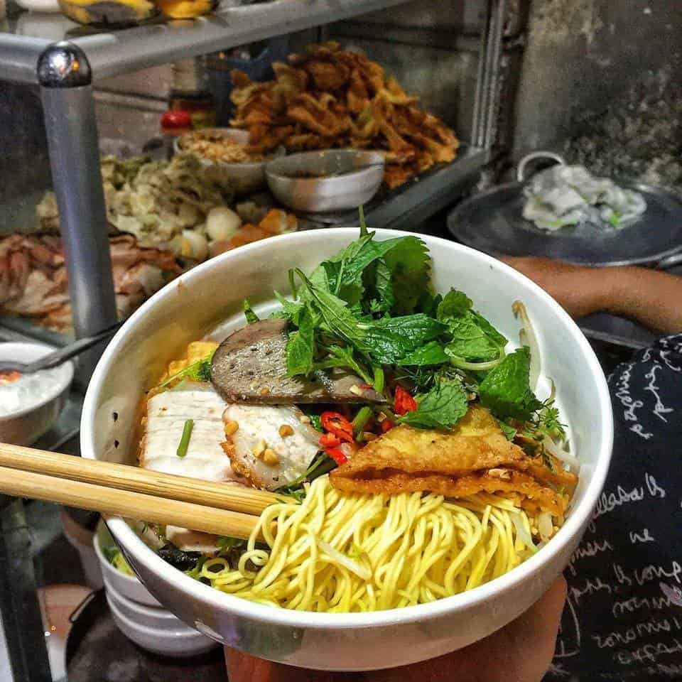 hủ tíu mì khô-món ăn vặt ngon hà nội