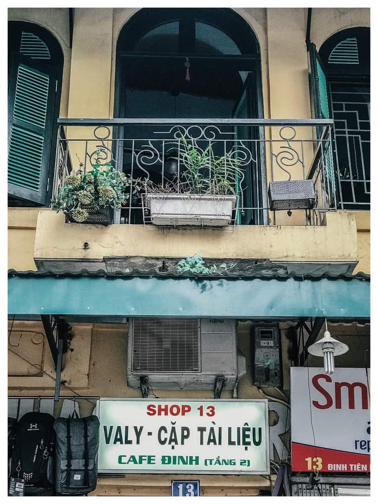 quán cafe cổ ở hà nội-cafe đinh