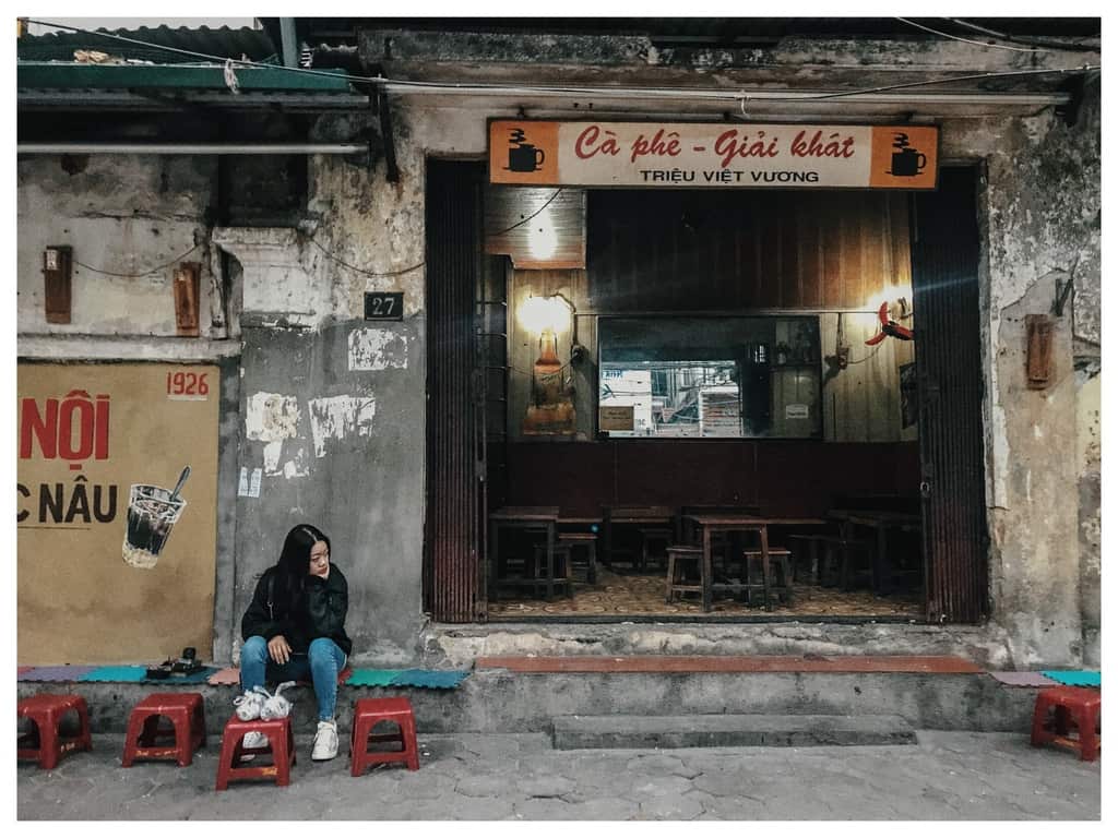 quán cafe cổ ở hà nội-thái cafe