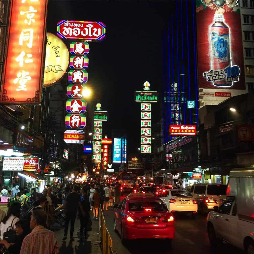 chợ đêm bangkok-chinatown