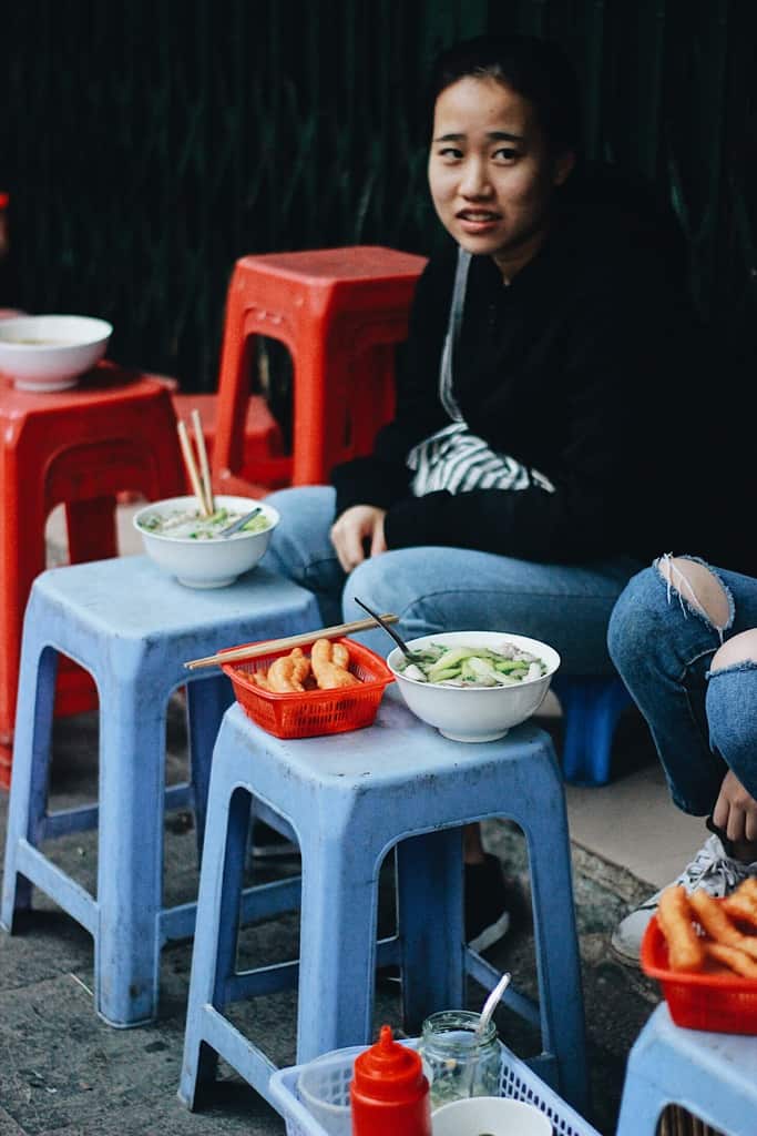 Bún dọc mùng Hà Nội 