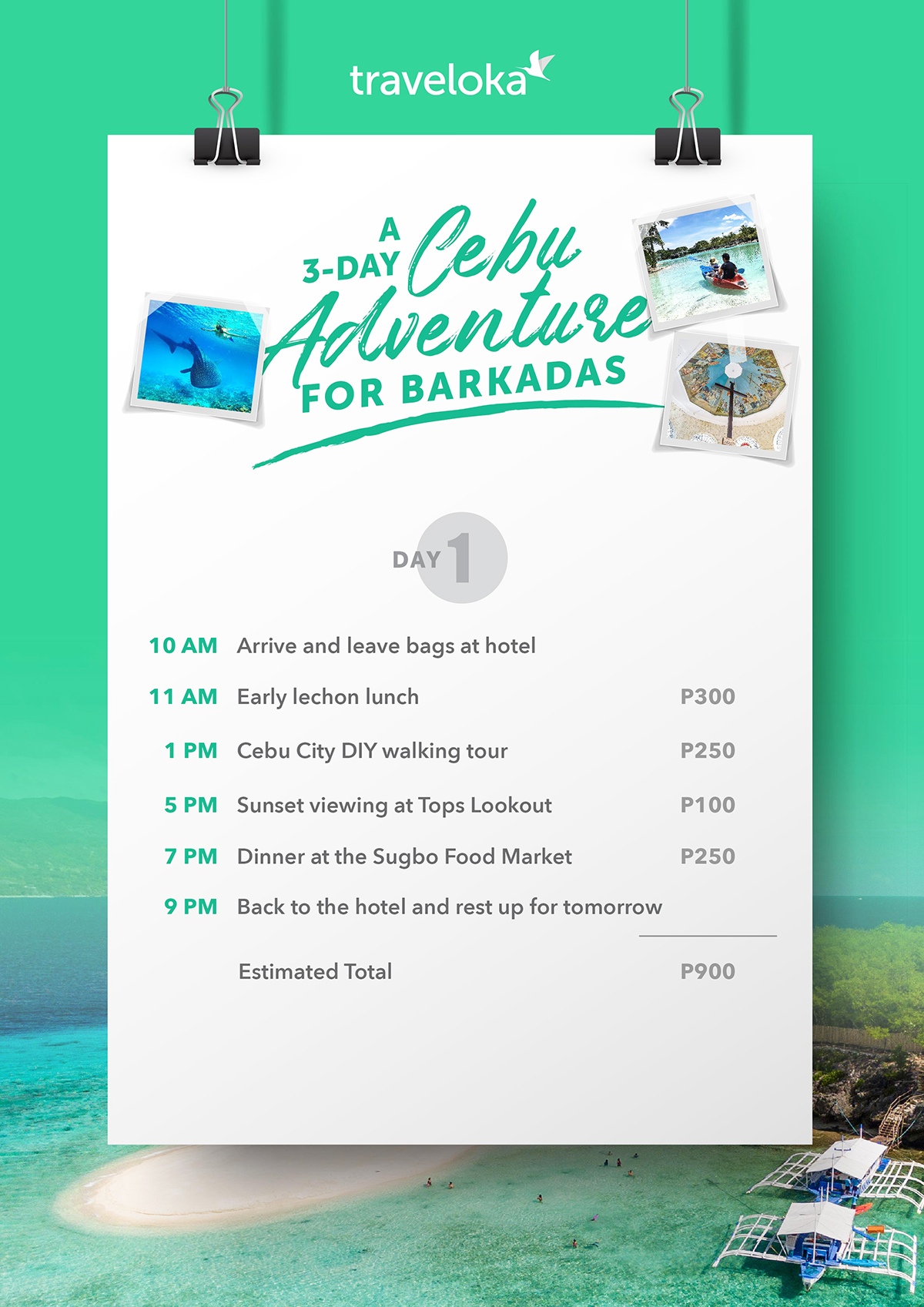 Day 1 Cebu Itinerary