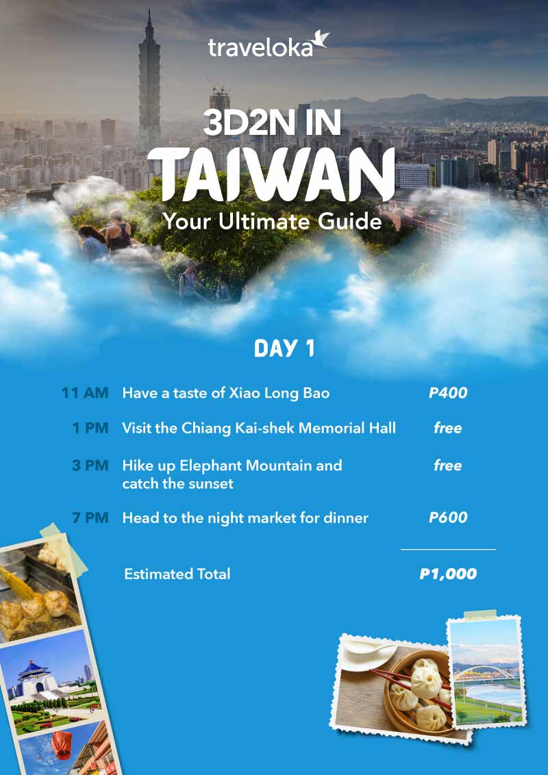 Taiwan Itinerary Day 1