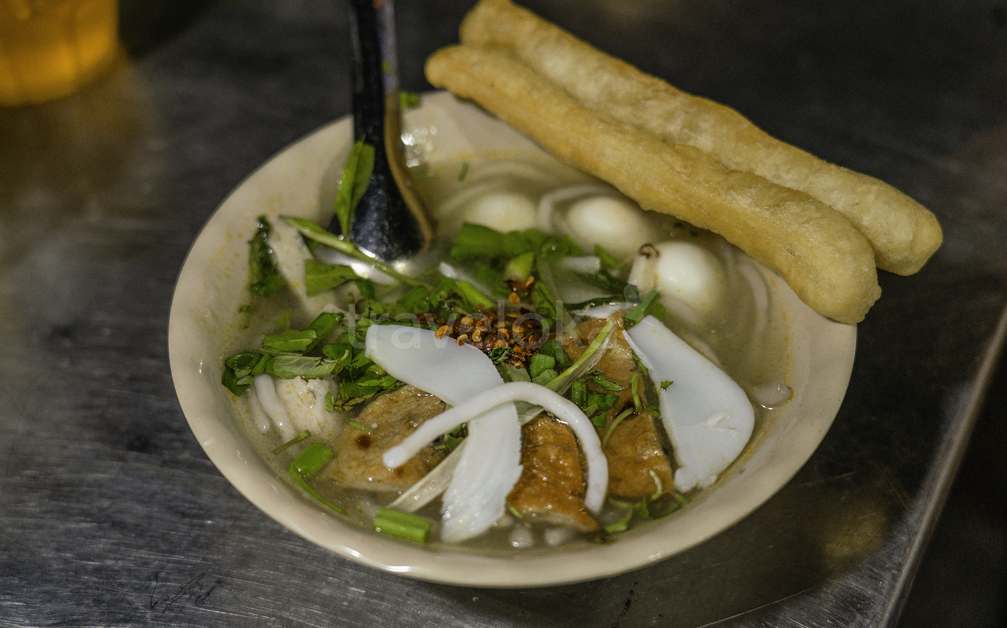 Cẩm nang du lịch Đà Nẵng - Chợ Cồn - Quán bánh canh Bà Bé