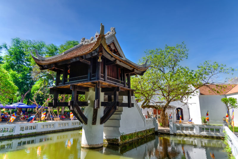 ที่เที่ยวฮานอย วัดเจดีย์เสาเดียว