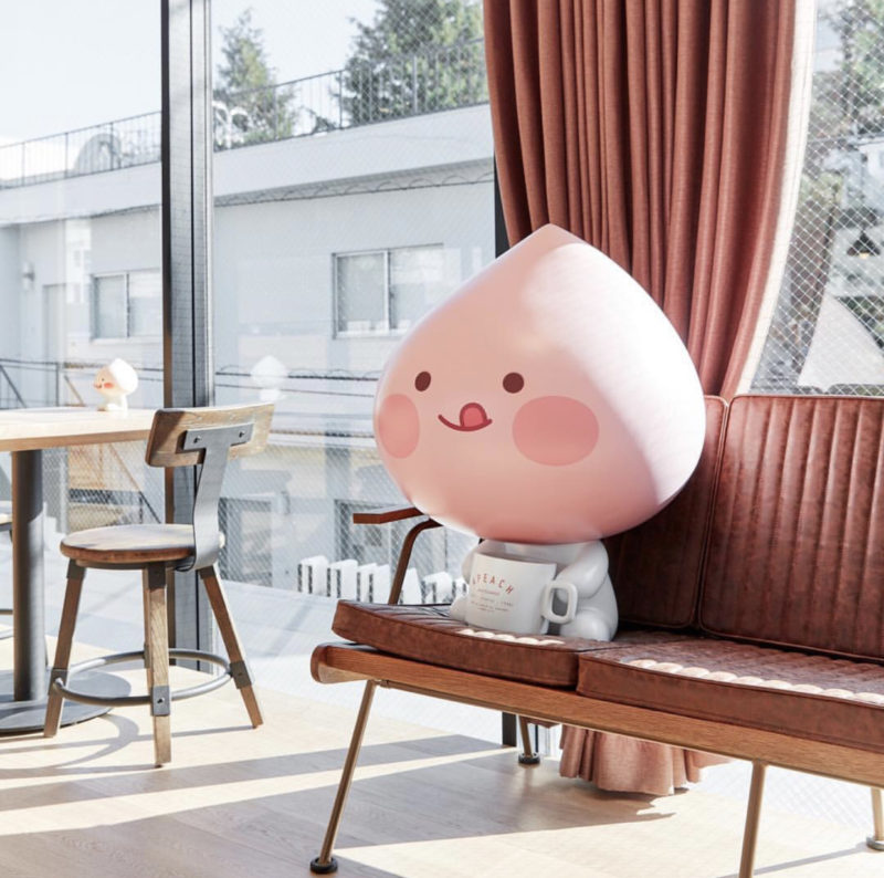 APEACH café (Omotesando) - เที่ยวโตเกียว