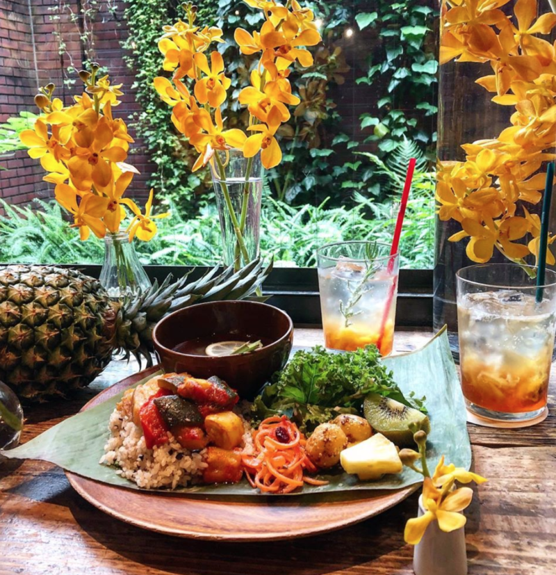 Aoyama Flower Market Tea House - เที่ยวโตเกียว