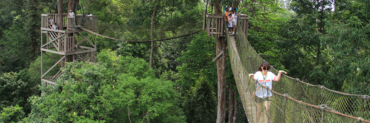 Bukit Bangkirai - destinasi tempat wisata di Balikpapan