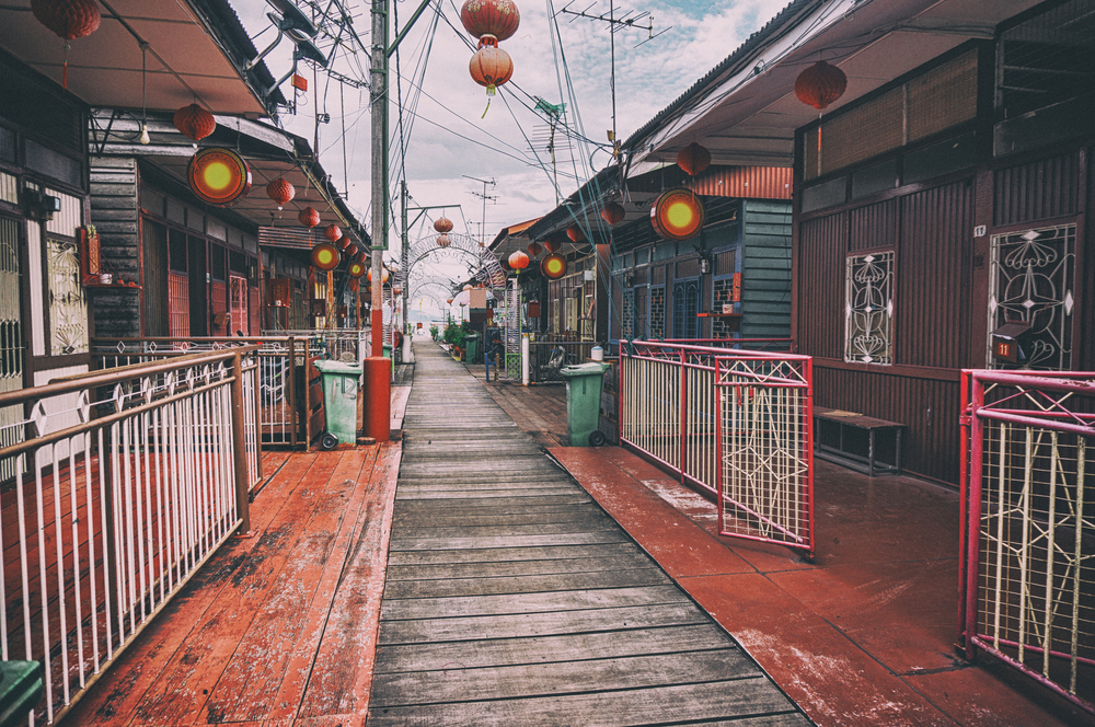 Destinasi Wisata Penang - Clan Chew Jetty