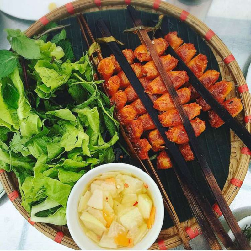 Mẹt chả tôm Thanh Hóa