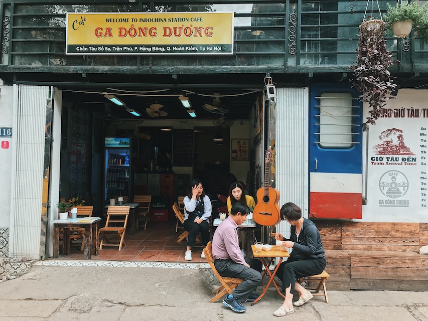 check in quán cafe ở Hà Nội