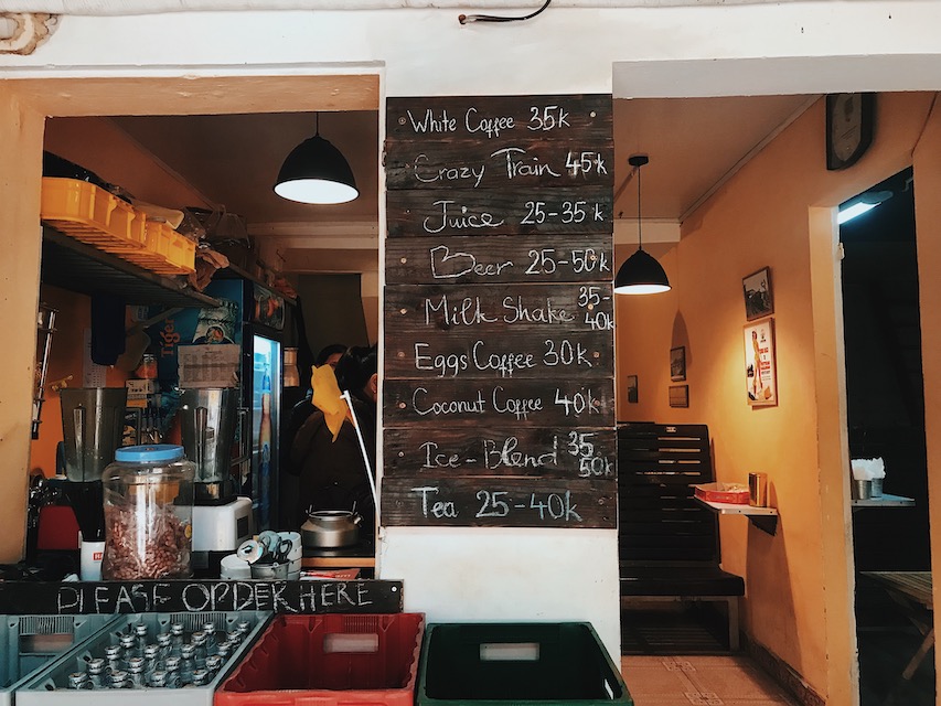 check in quán cafe ở Hà Nội