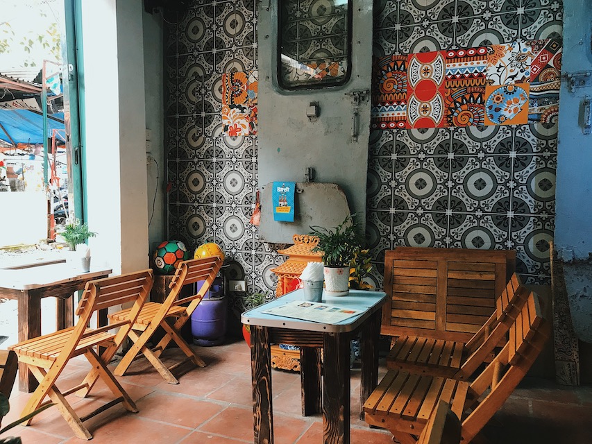 check in quán cafe ở Hà Nội