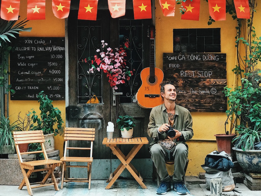 check in quán cafe ở Hà Nội