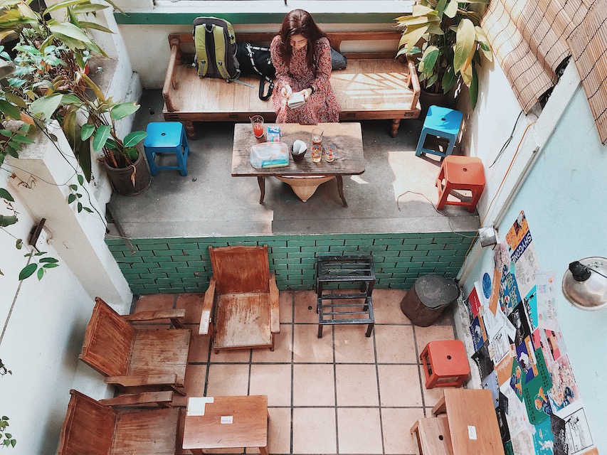 Check in quán cà phê ở Hà Nội