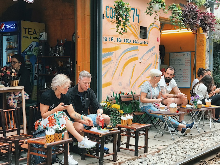 check in quán cafe ở Hà Nội