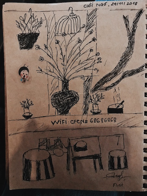 check in quán cafe ở Hà Nội