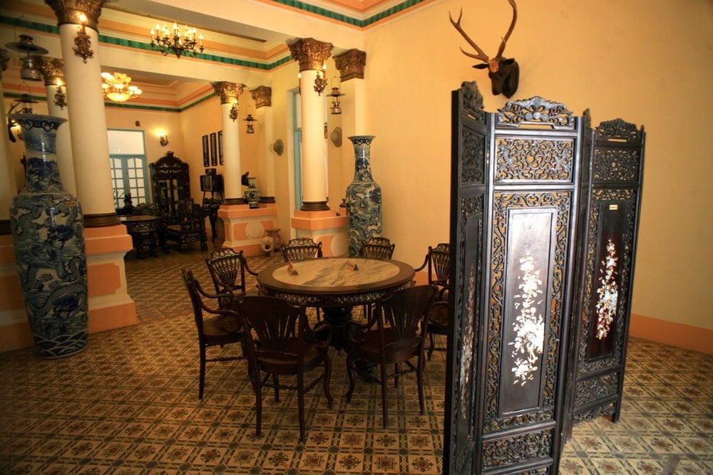 Không gian sinh hoạt nhà công tử Bạc Liêu