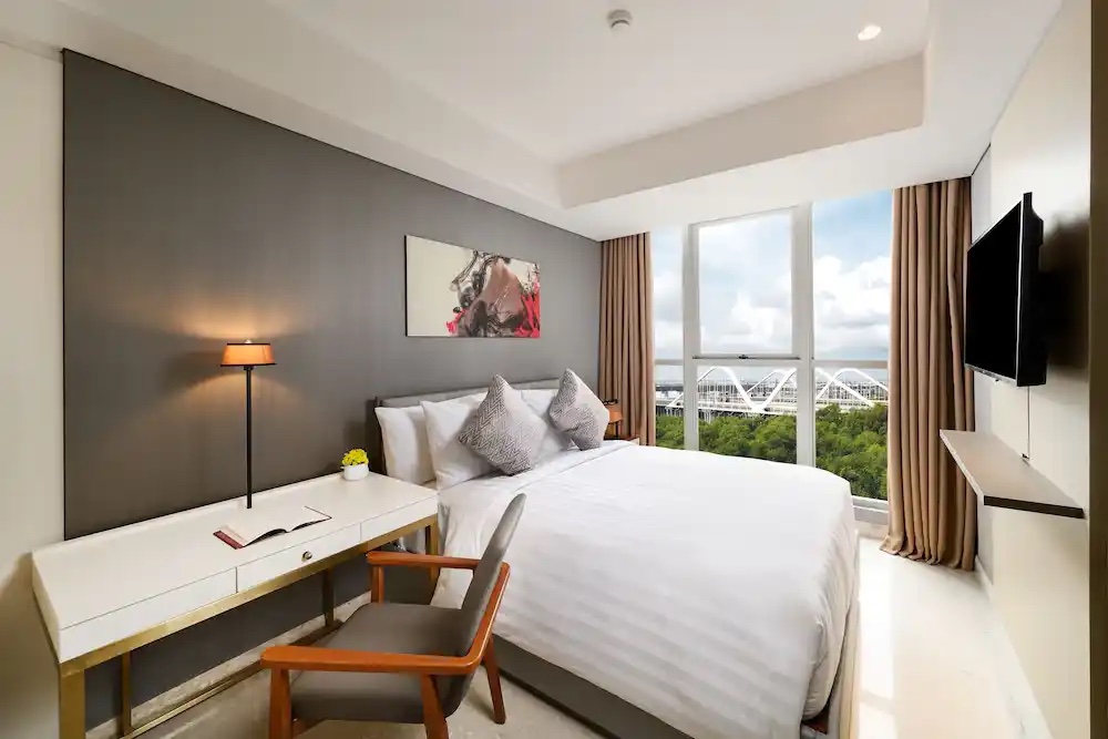 Apartemen Workcation di Jakarta - Oakwood Apartments PIK Jakarta (Pantai Indah Kapuk)