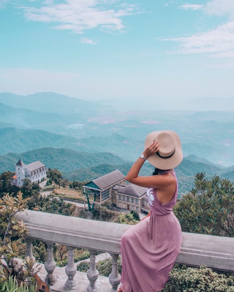 Check-in tại Bà Nà Hills