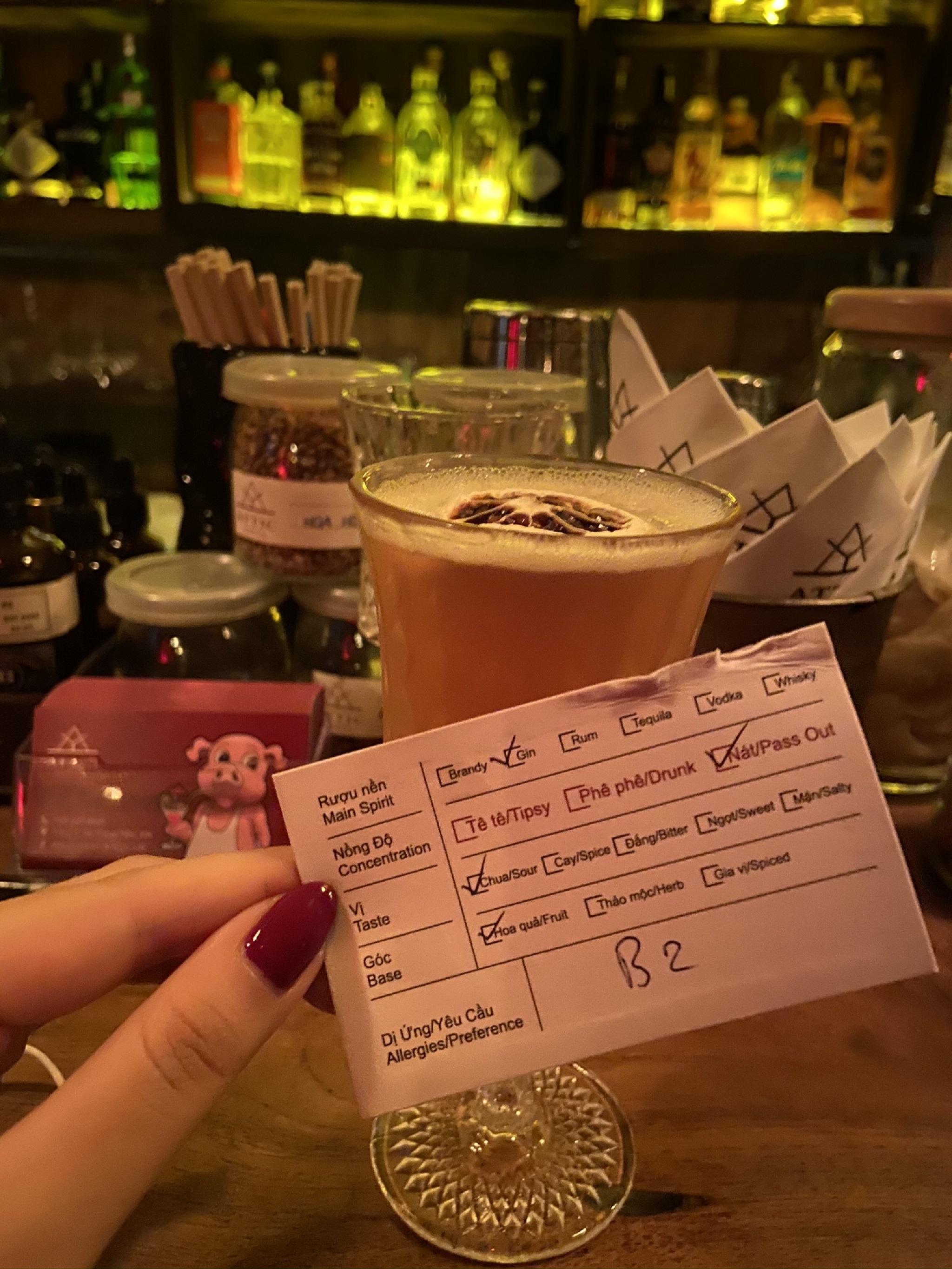 Acctic Cocktail & Wine quán bar tại Hà Nội