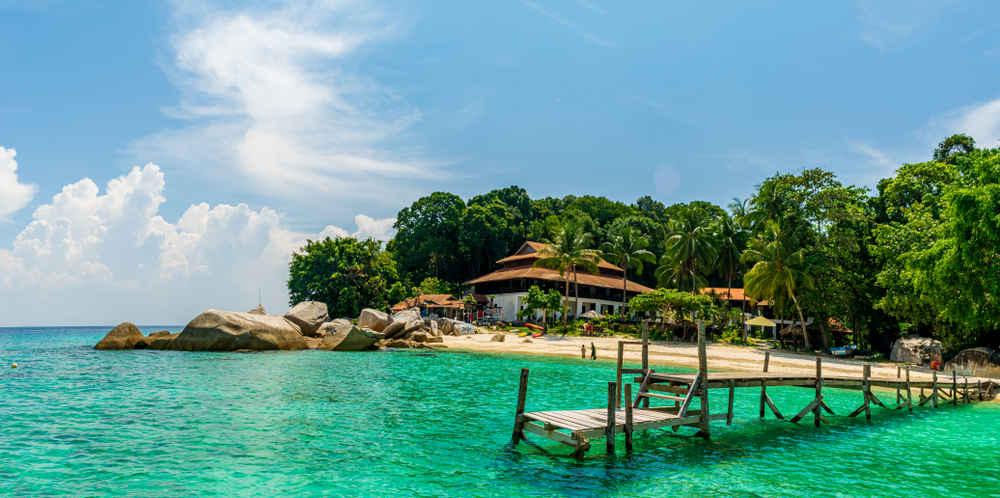 Jeti Pantai Redang - Tarikan di Sekinchan