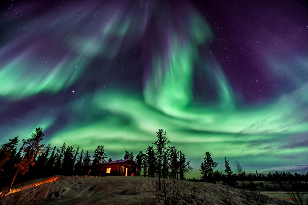 จุดท่องเที่ยวประเทศแคนาดา Yellowknife