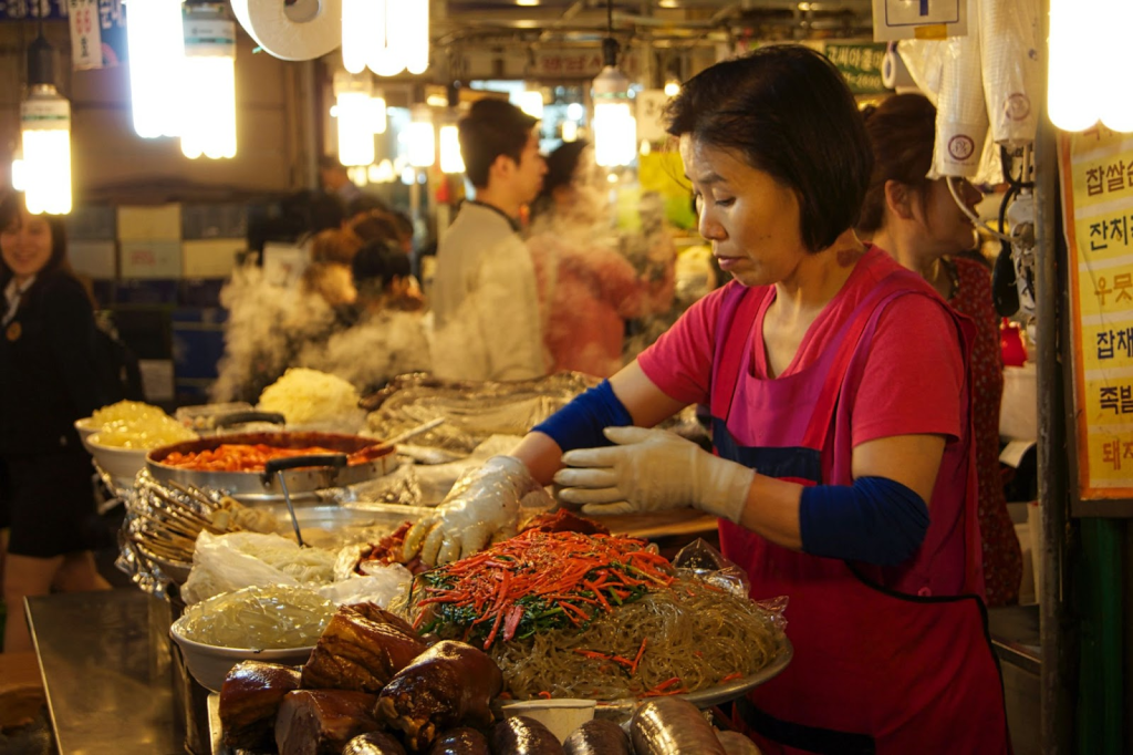 ตลาดกวางจัง (Gwangjang Market)