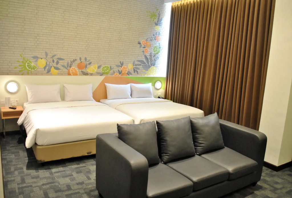 Zest Hotel Bandung Bedroom