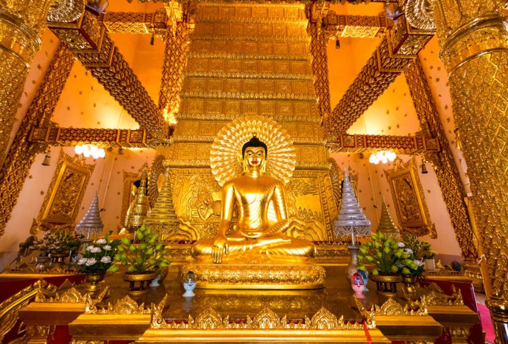 ที่เที่ยวอุบลราชธานี วัดพระธาตุเจดีย์ศรีมหาโพธิ์
