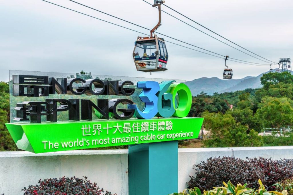 Cáp treo Ngong Ping 360 | du lịch Hong Kong