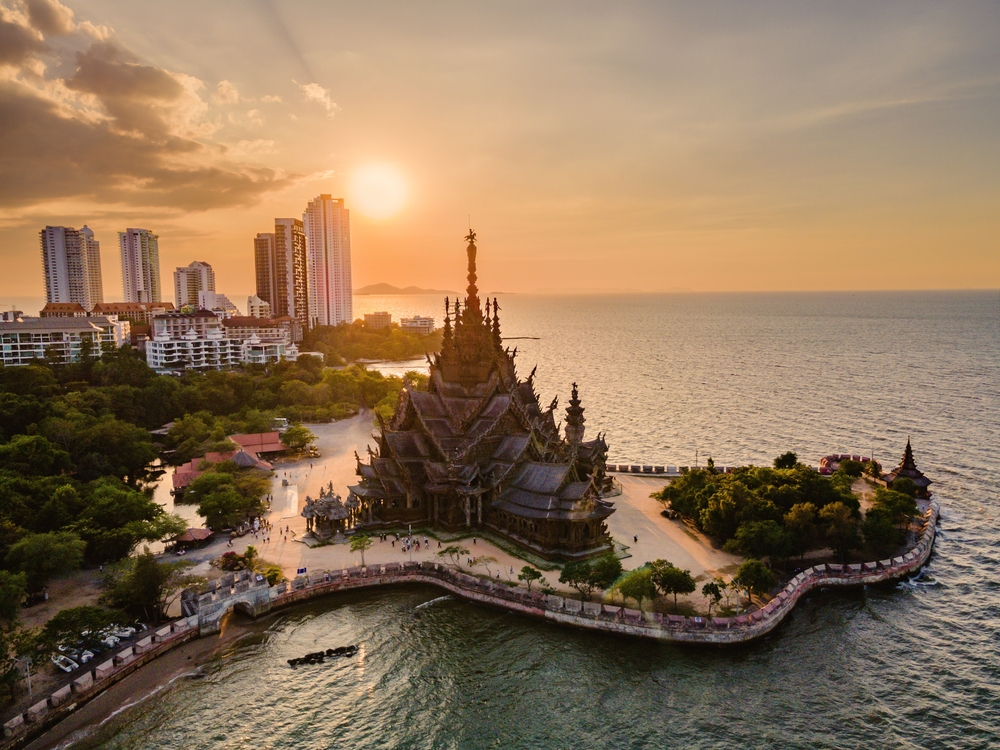 Visit The Sanctuary of Truth option for day trips in pattaya