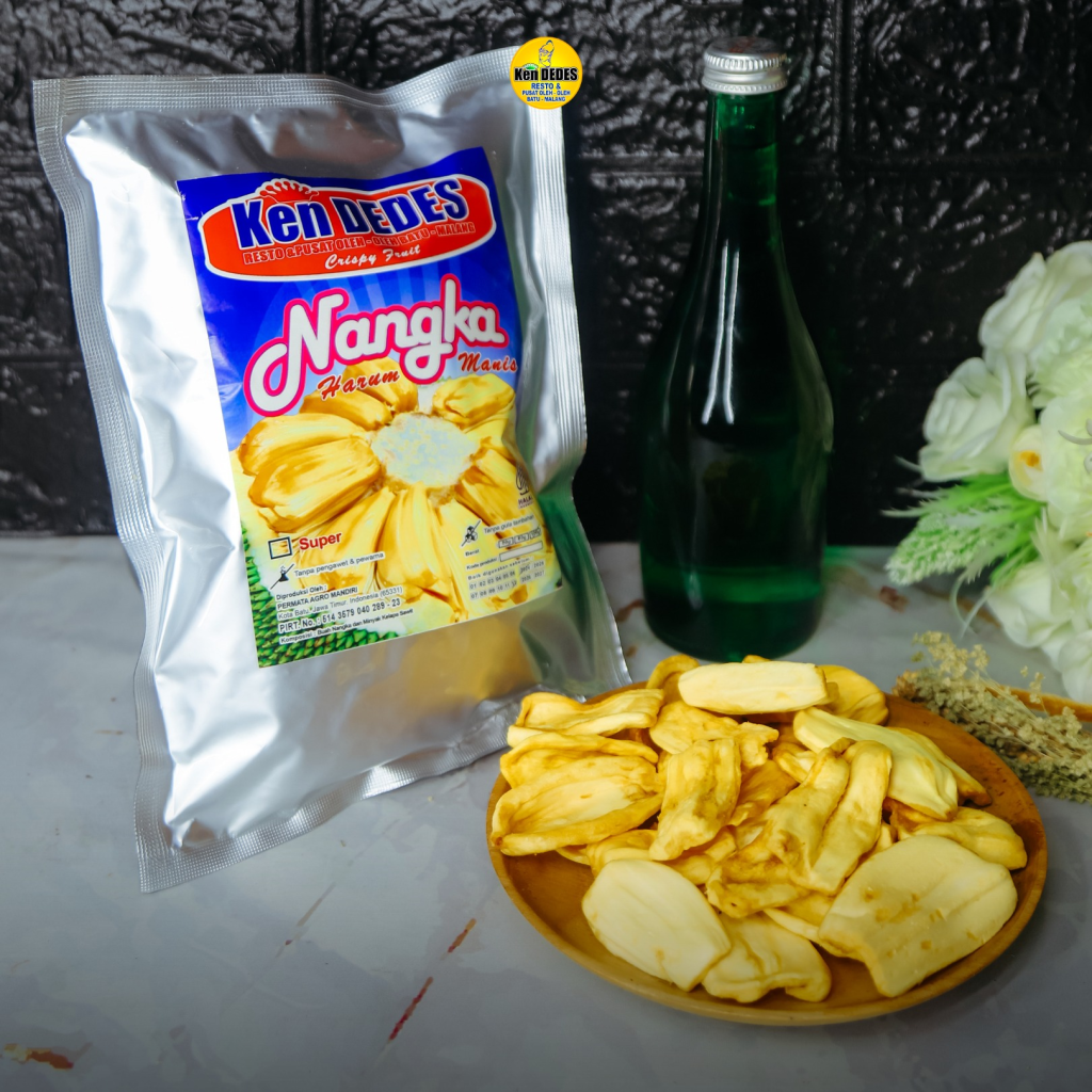 Keripik nangka di Ken Dedes Oleh-Oleh Batu Malang