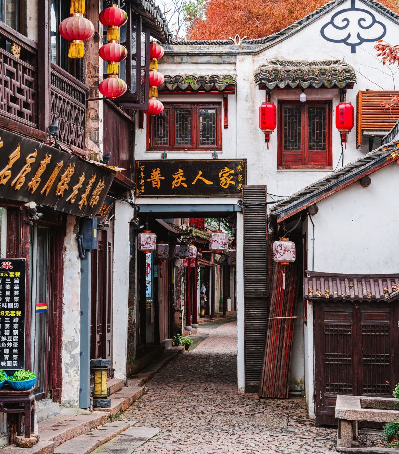 Châu Trang Cổ Trấn với những dãy nhà cổ