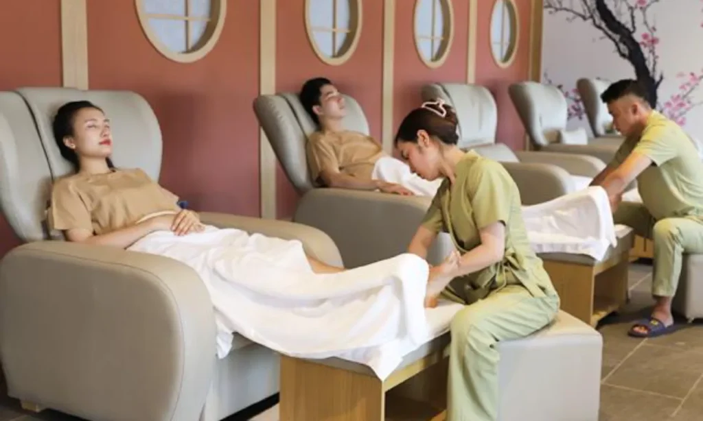 Khu vực spa tại công viên nước Mikazuki Water Park 365 Đà Nẵng
