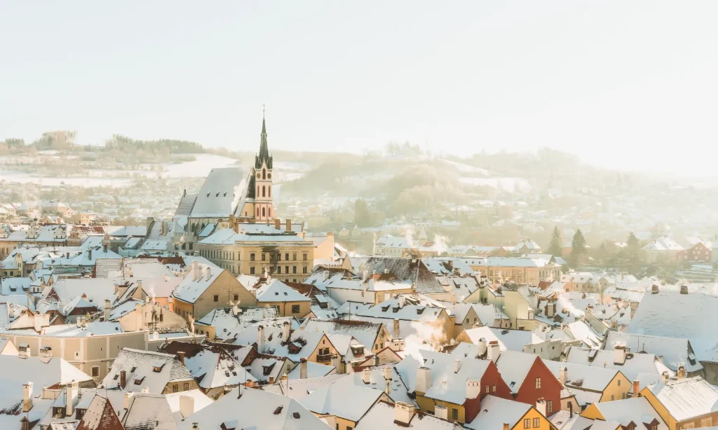 Thị trấn Cesky Krumlov tại Cộng Hòa Séc
