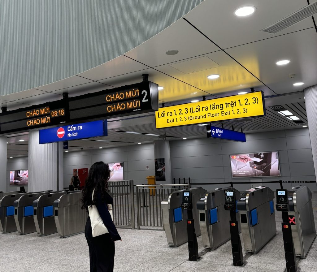 cua soat ve nha ga Ben Thanh