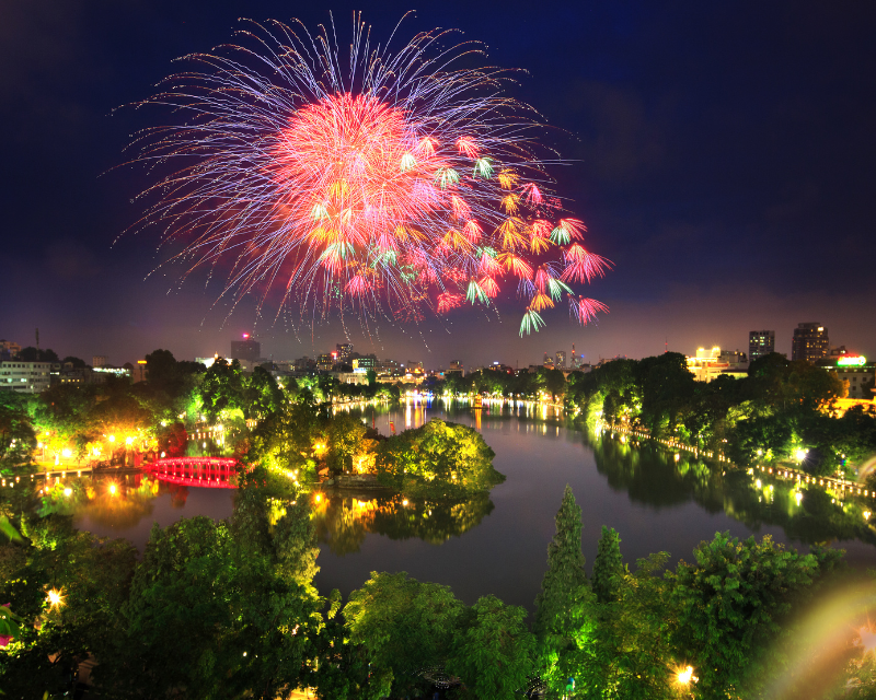 lich ban phao hoa tet